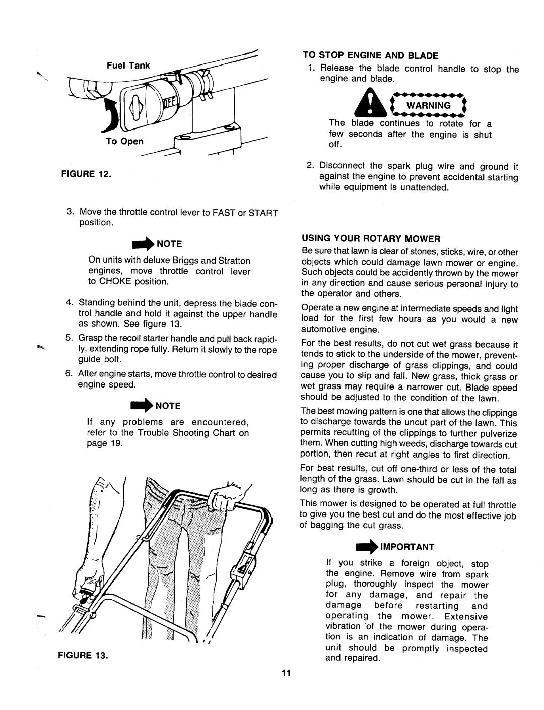 MTD 117-500-000, 117-502-000 manual 