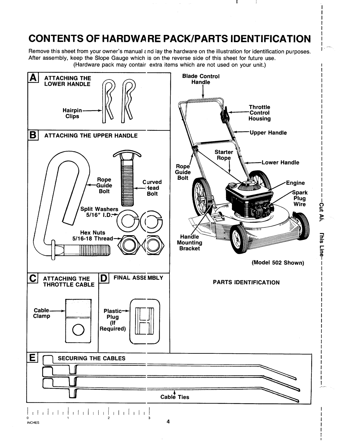 MTD 117-502-000, 117-500-000 manual 