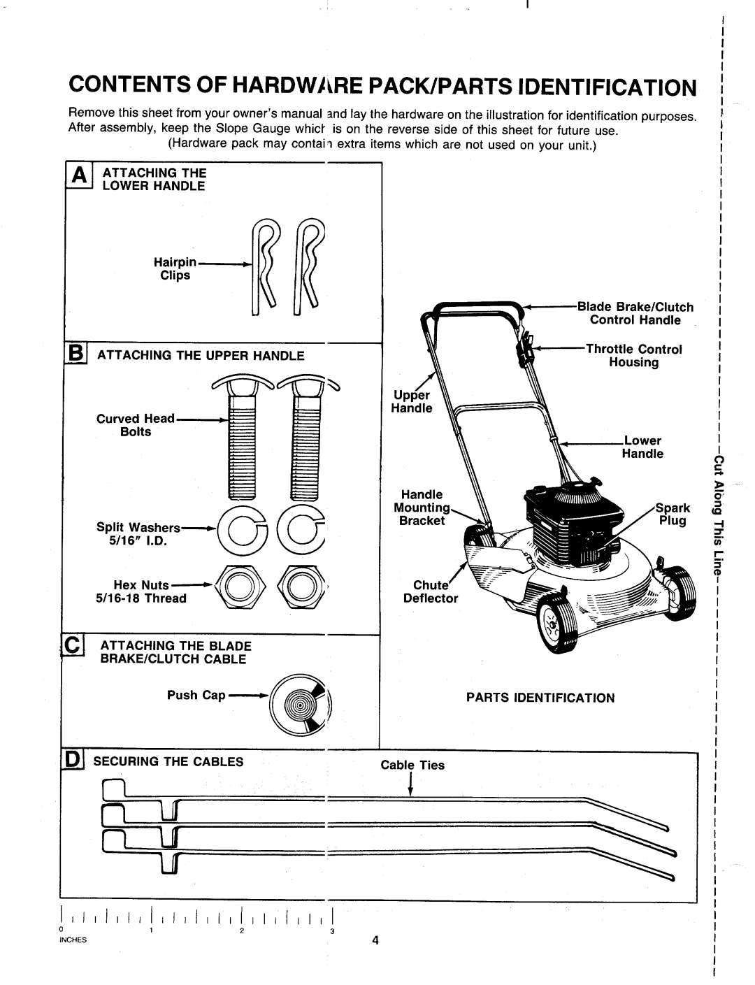 MTD 118-079B000, 118-089B000 manual 