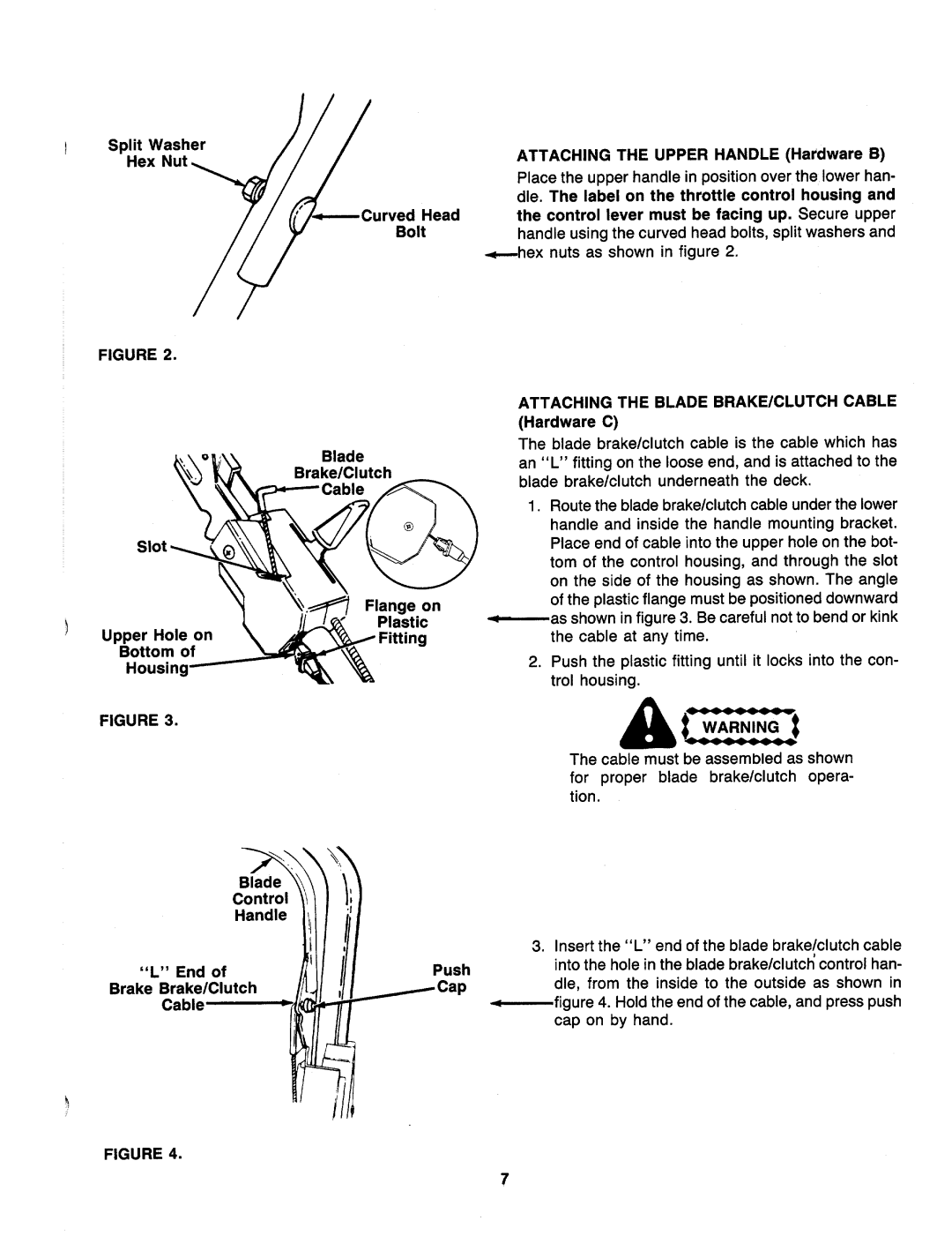 MTD 118-089B000, 118-079B000 manual 