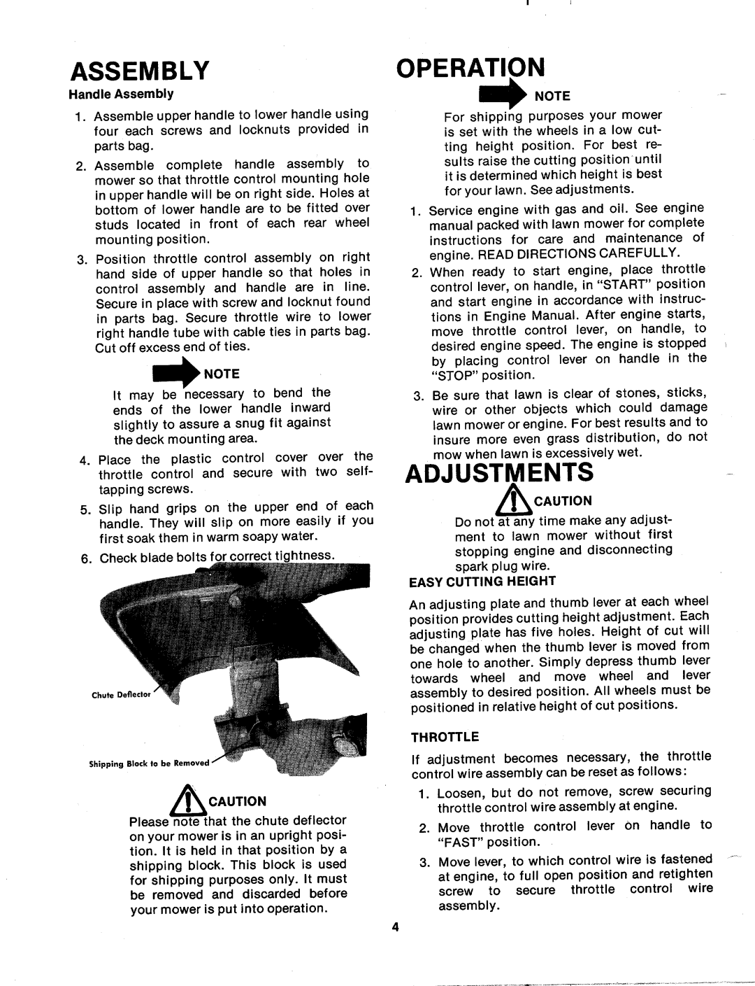 MTD 118-120A, 118-120-300, 118-110-300, 118-110A manual 