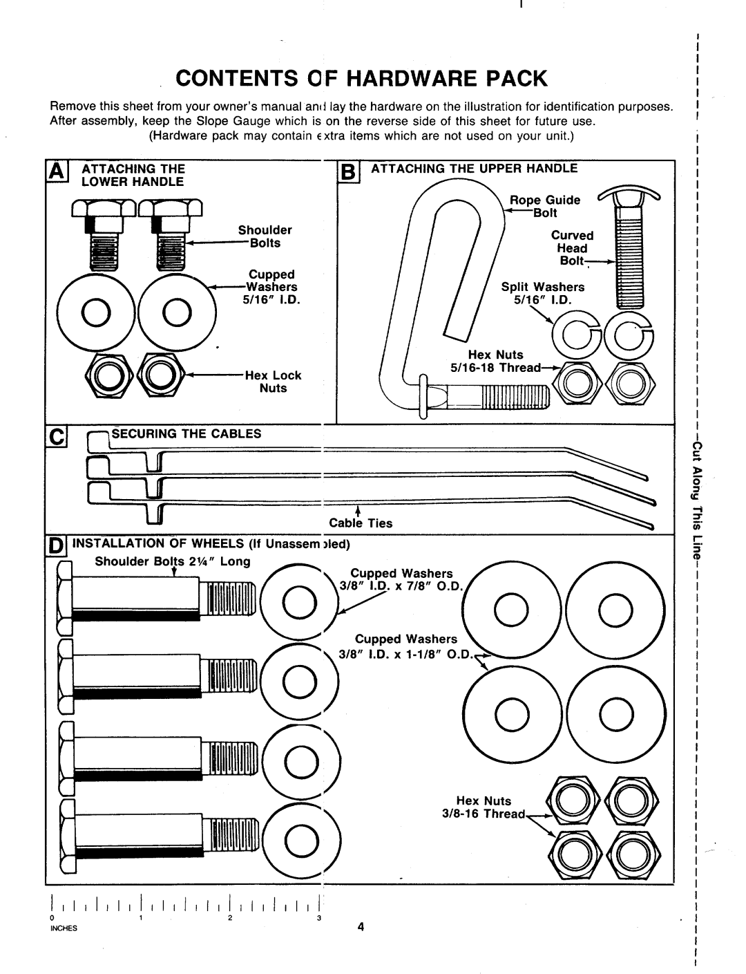 MTD 119-020R000 manual 