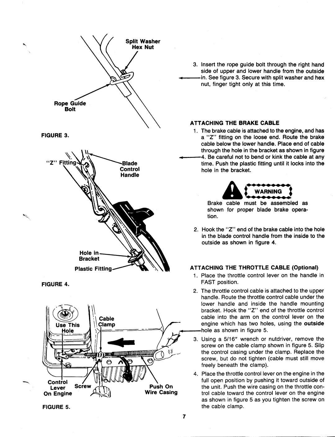 MTD 119-020R000 manual 