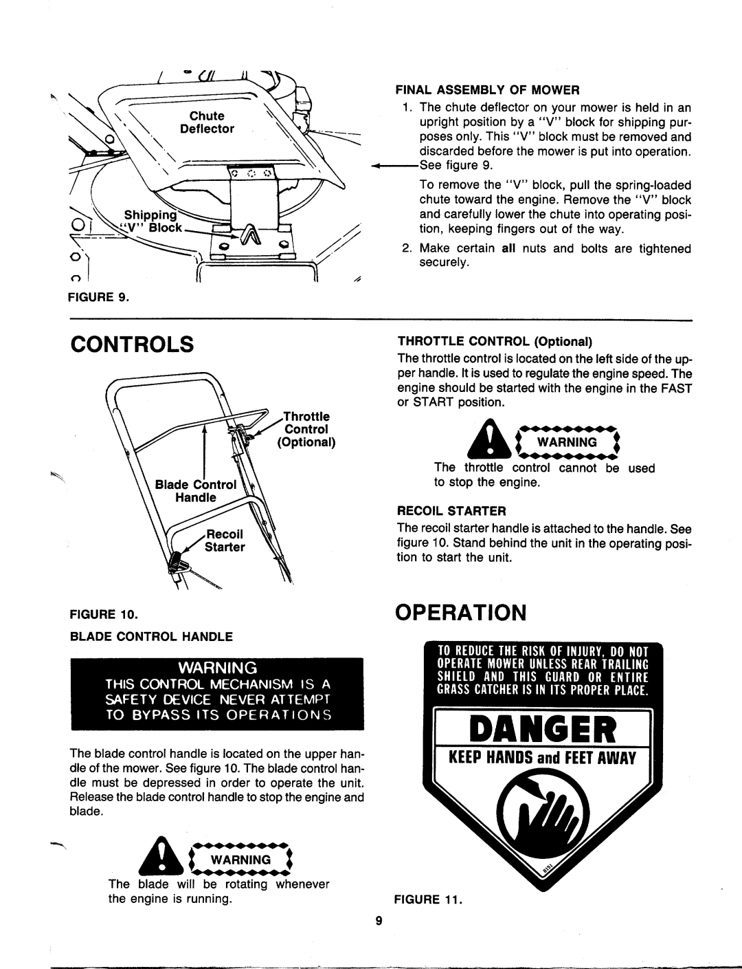 MTD 119-020R000 manual 