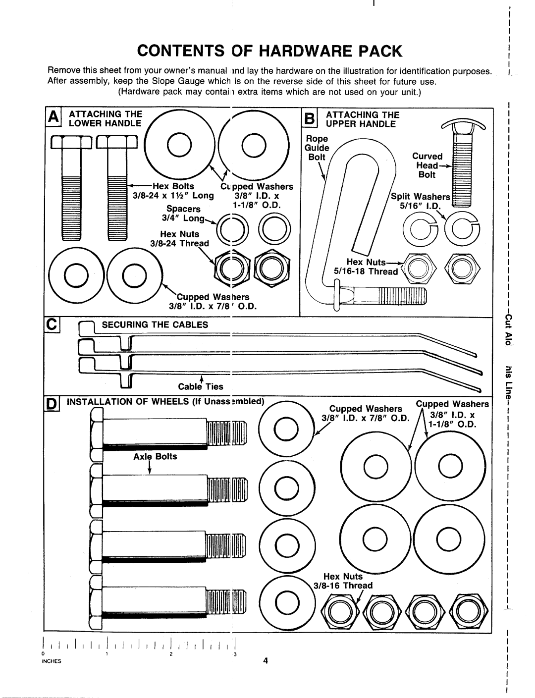 MTD 119-052R000, 119-061R000, 119-062R000, 119-063R000, 119-053R000, 119-051R000, 119-060R000, 119-050R000 manual 