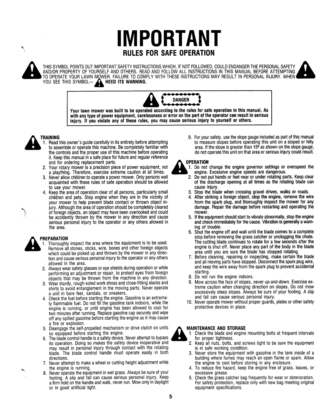 MTD 119-072R000, 119-083R000, 119-079R000, 119-077R000, 119-075R000, 119-073R000, 119-074R000, 119-082R000, 119-076R000 manual 