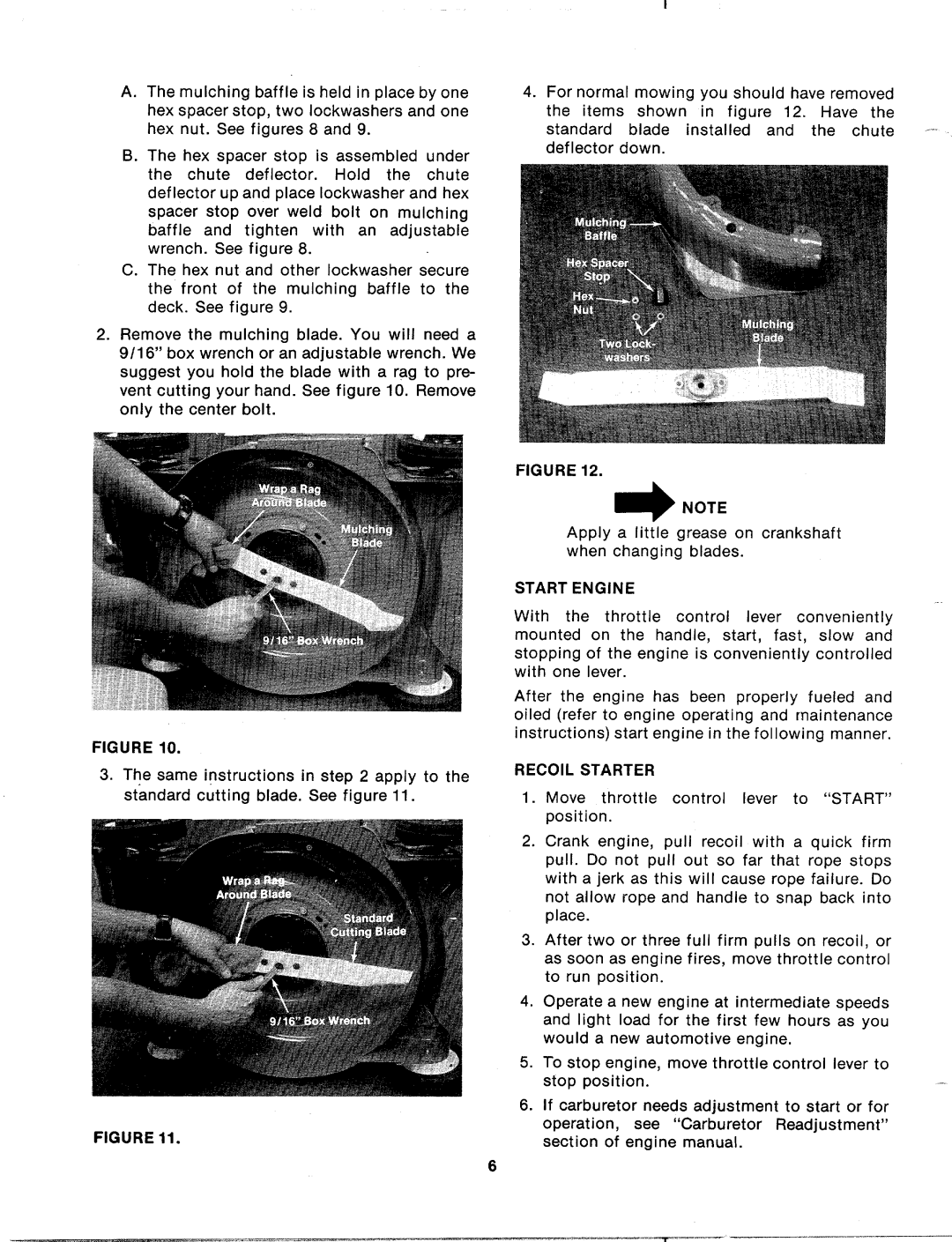 MTD 119-170A manual 