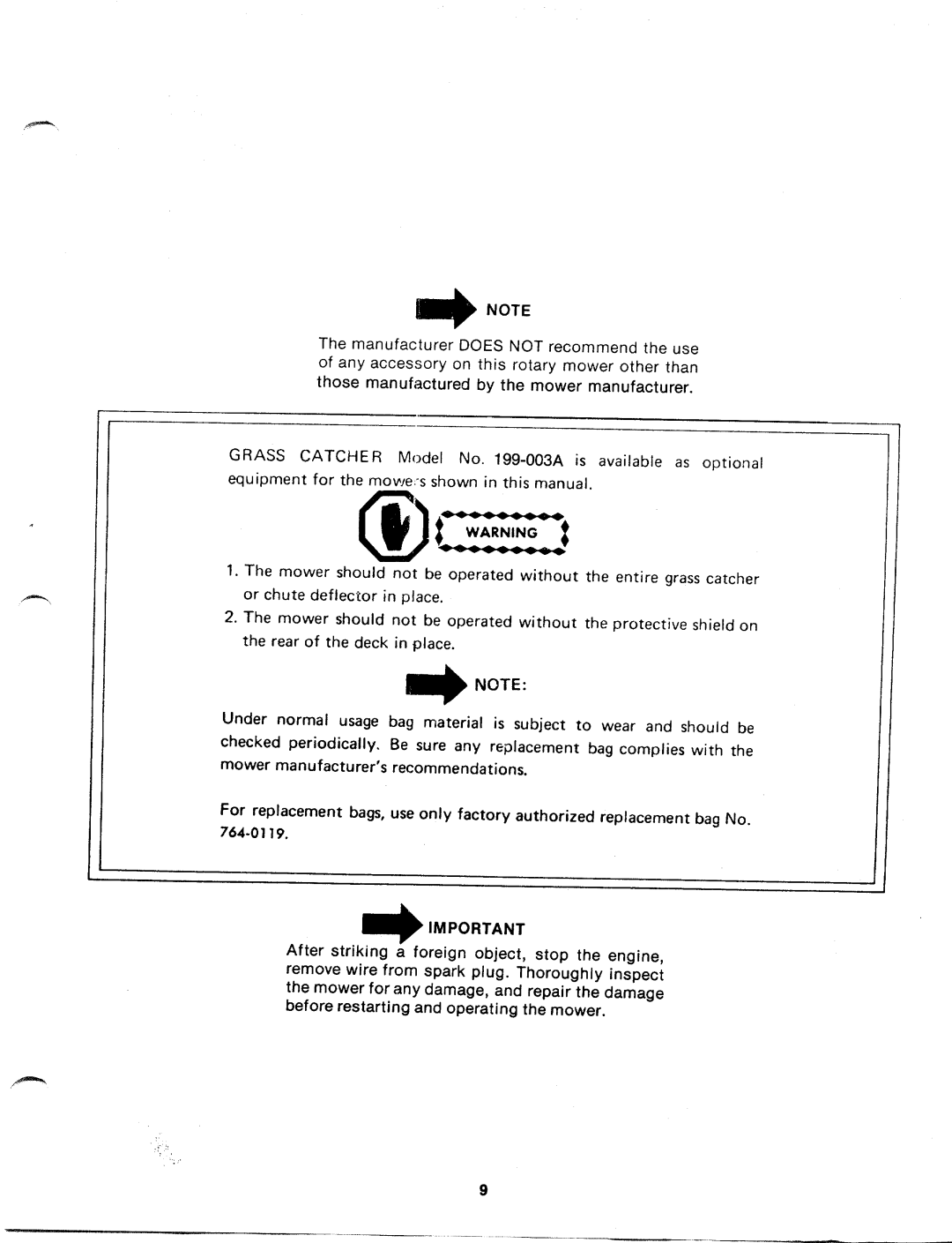 MTD 119-170A manual 