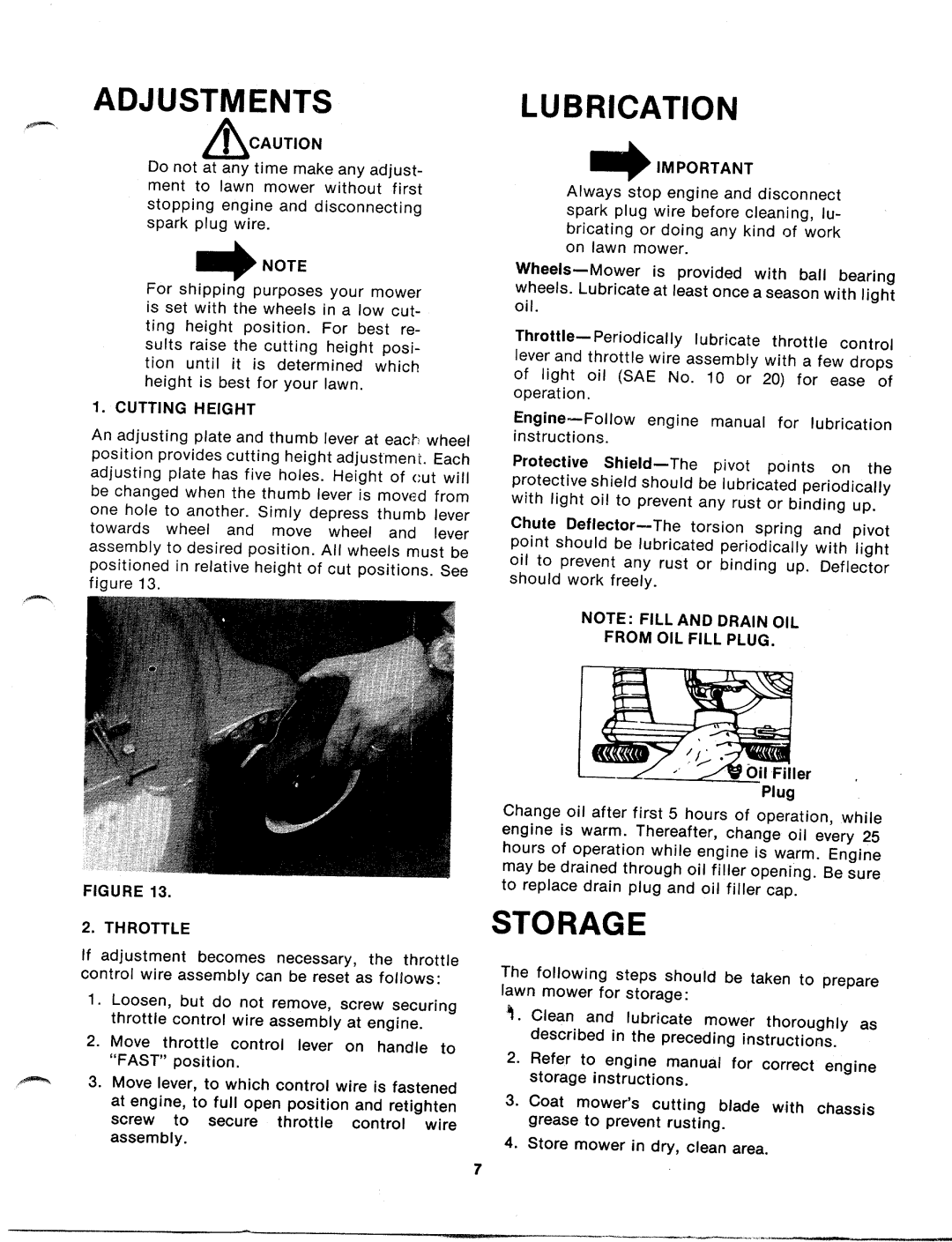 MTD 119-170A manual 