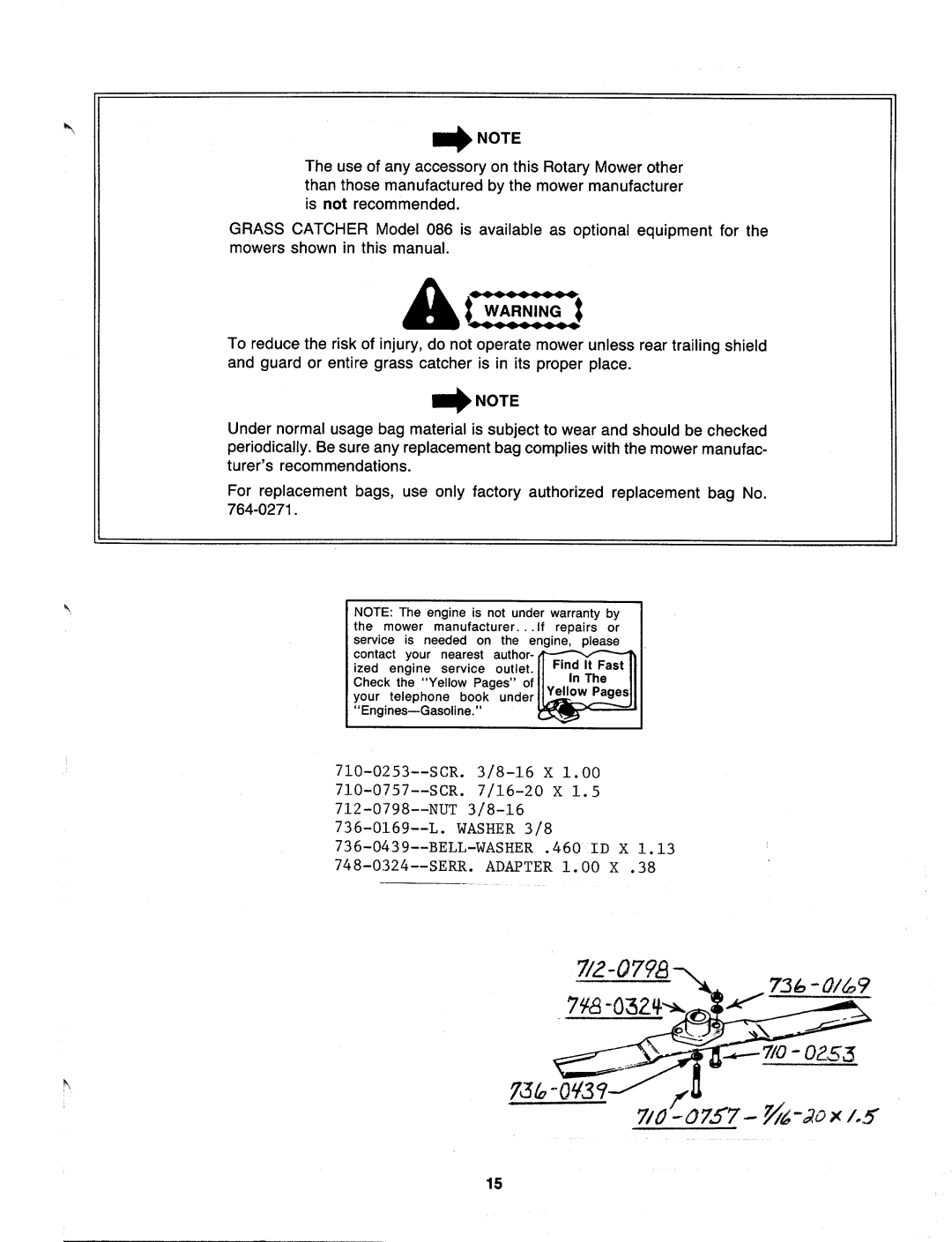 MTD 119-506R000, 119-508R000, 119-502R000 manual 