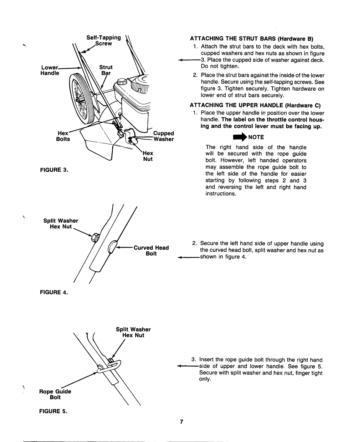 MTD 119-508R000, 119-506R000, 119-502R000 manual 