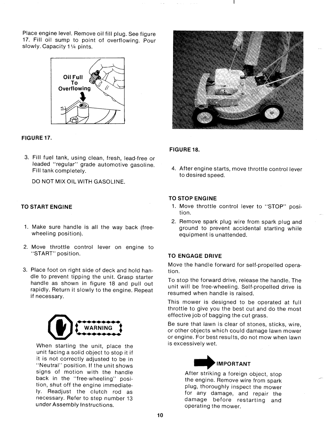 MTD 120-336A, 120-336-300 manual 