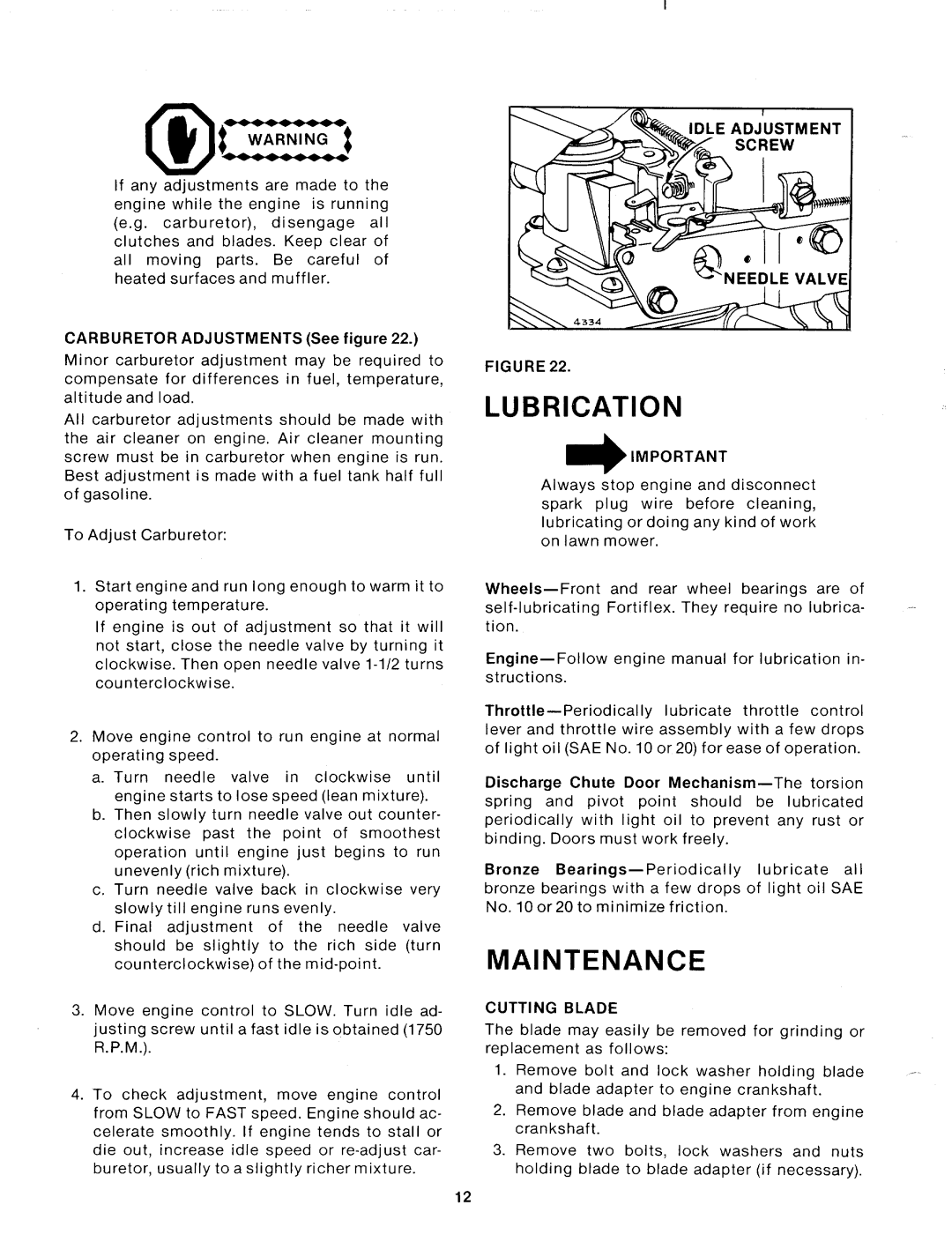 MTD 120-336A, 120-336-300 manual 