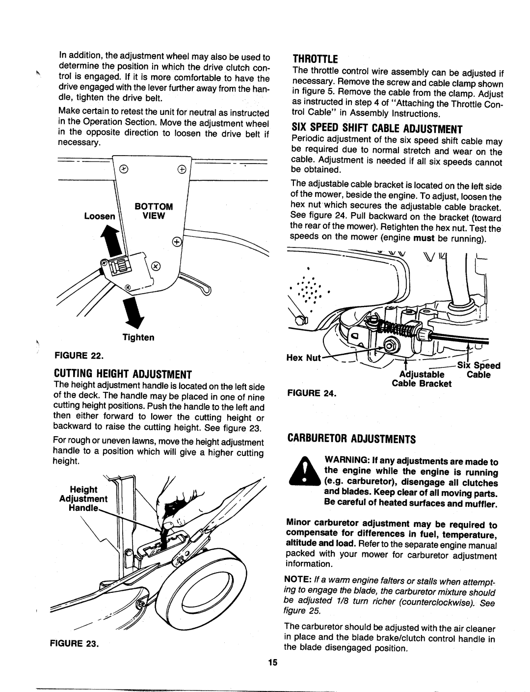 MTD 120-848B000 manual 