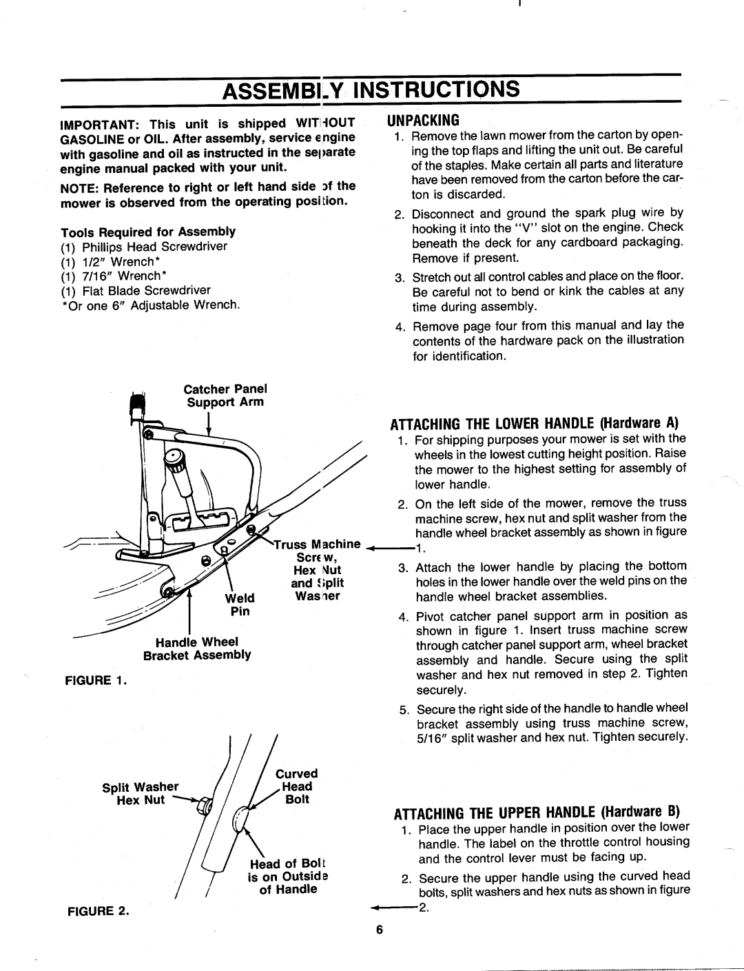 MTD 120-848B000 manual 