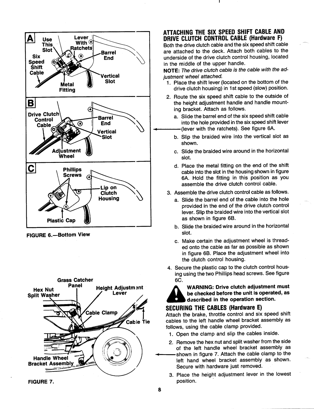 MTD 120-848B000 manual 