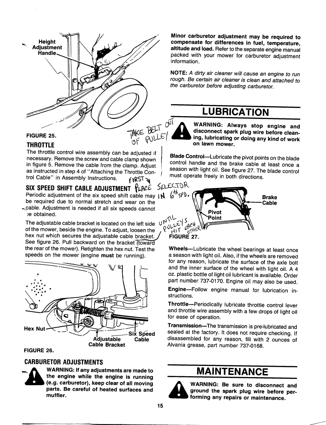 MTD 120-848R000 manual 