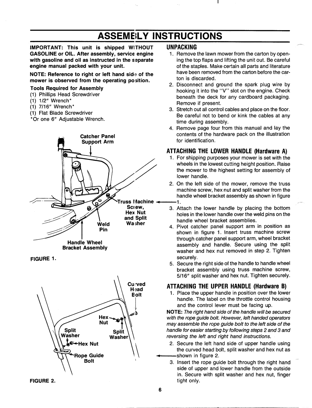 MTD 120-848R000 manual 