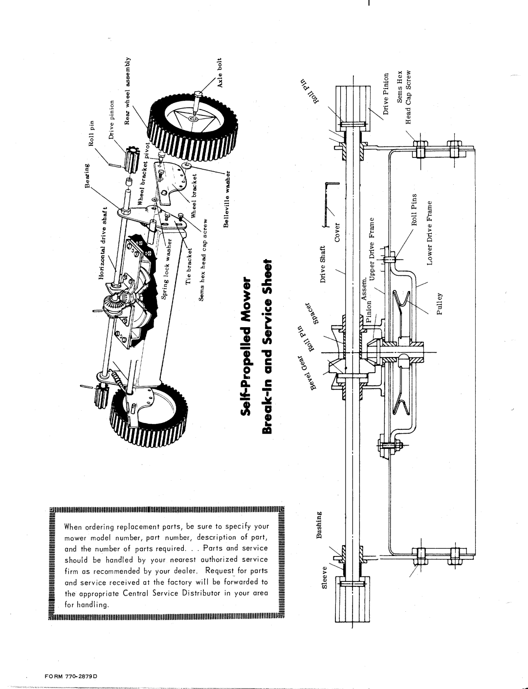 MTD 121-320, 121-220, 121-240 manual 