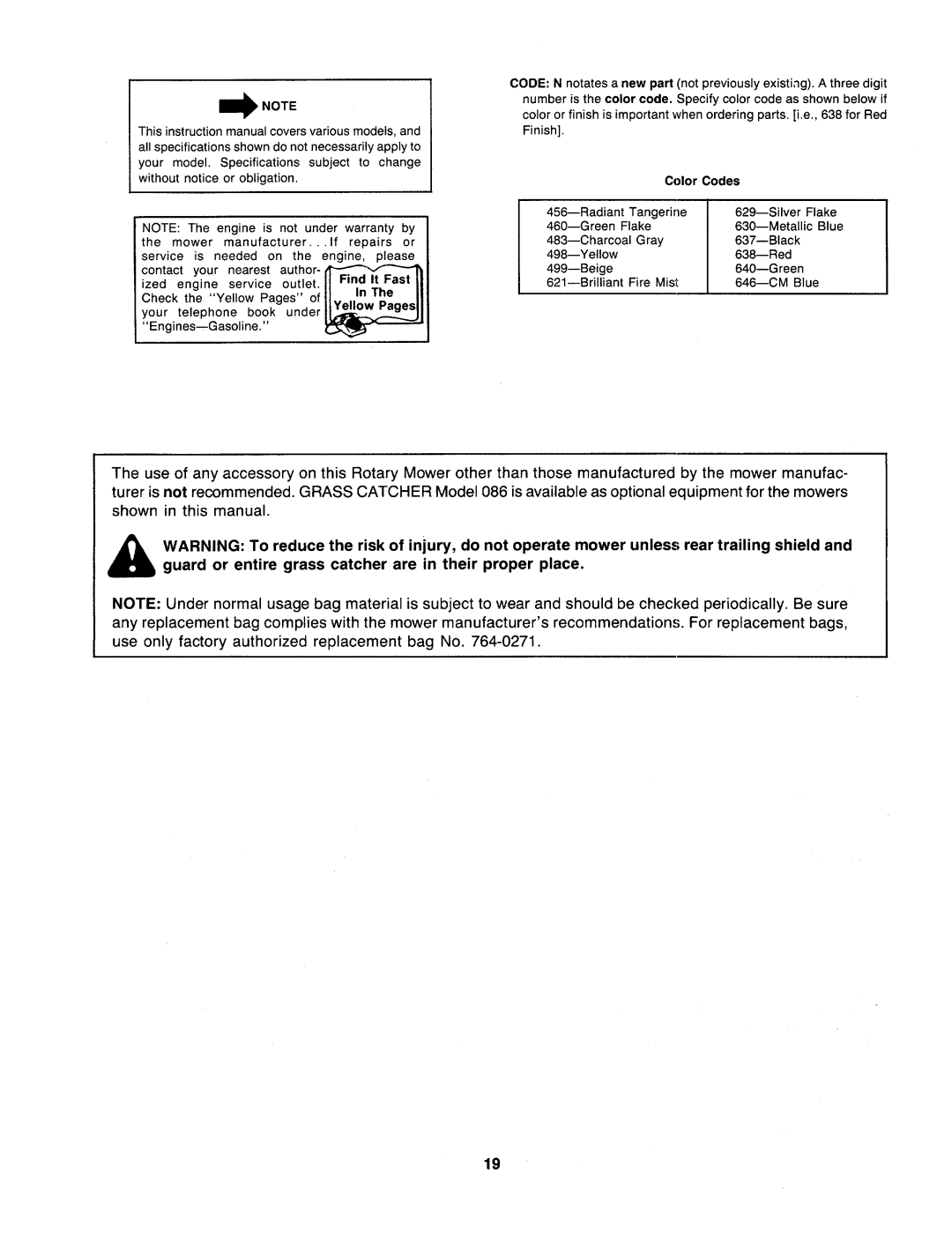 MTD 121-528R062, 121-238R062 manual 