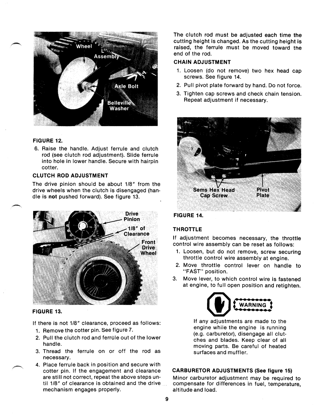 MTD 121-260A, 121-261-300 manual 