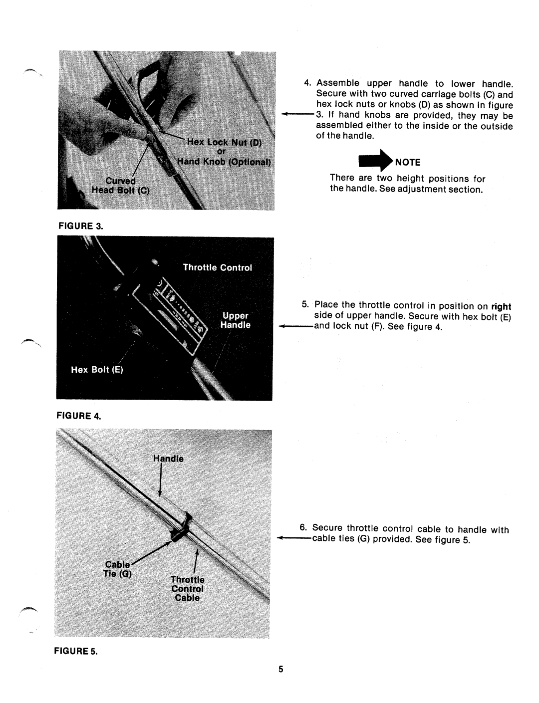 MTD 121-262A, 121-262-300 manual 