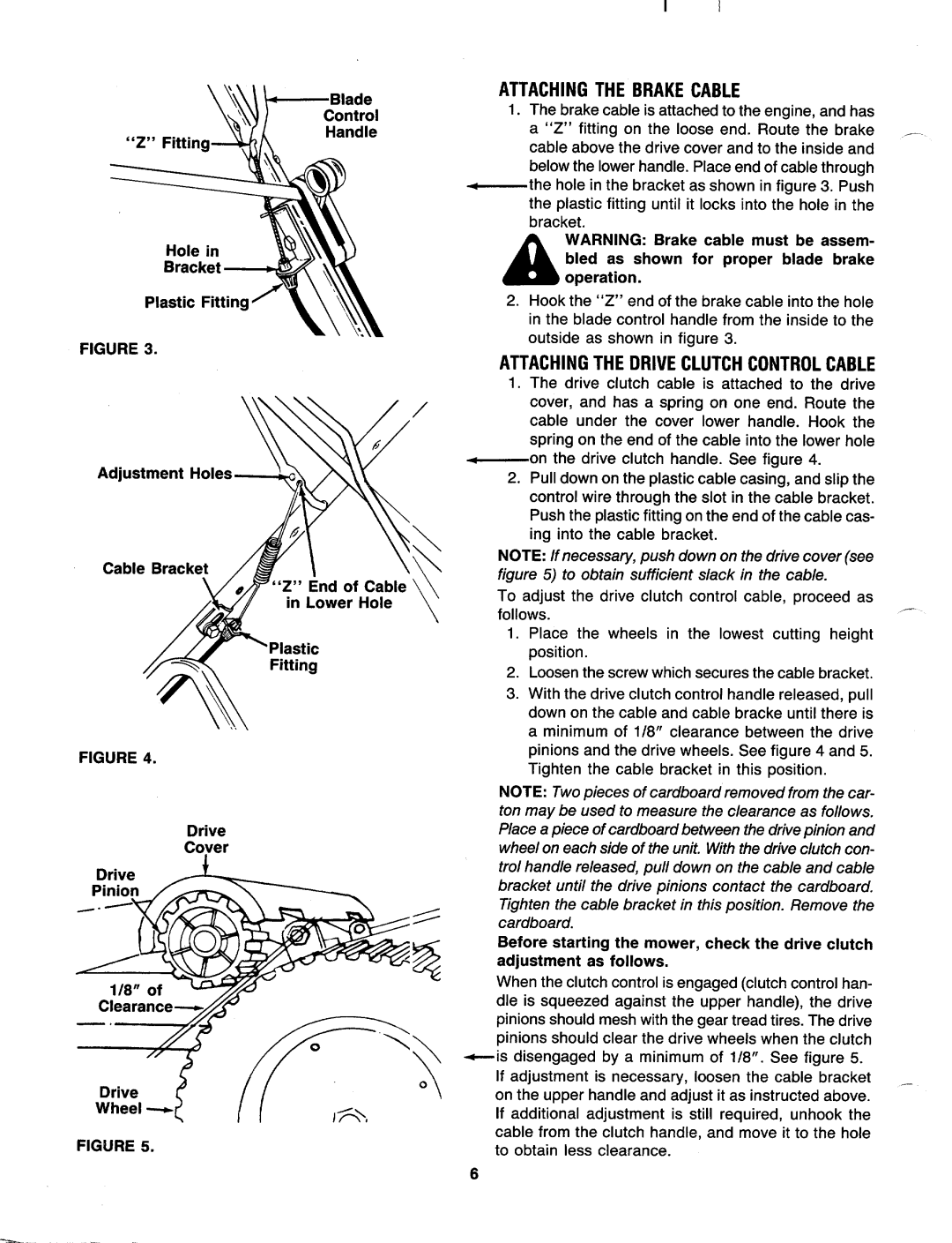 MTD 121-282R000, 121-280R000, 190-186-000 manual 