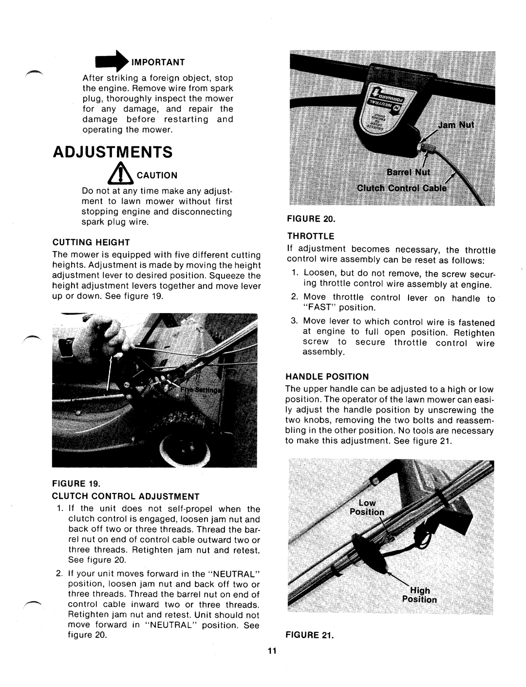 MTD 121-306A, 121-304A manual 