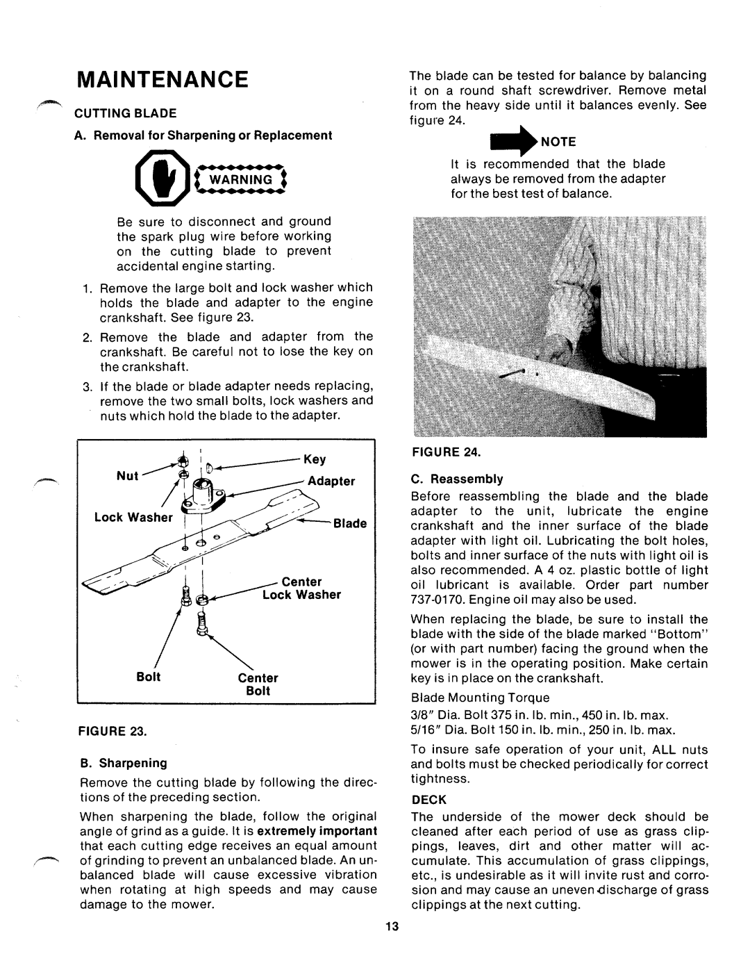 MTD 121-306A, 121-304A manual 