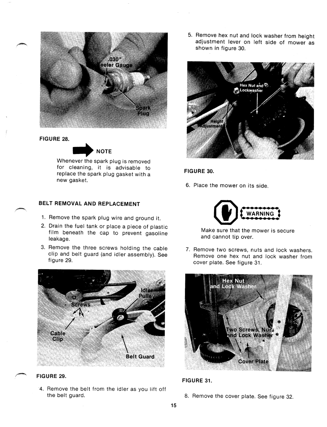 MTD 121-306A, 121-304A manual 