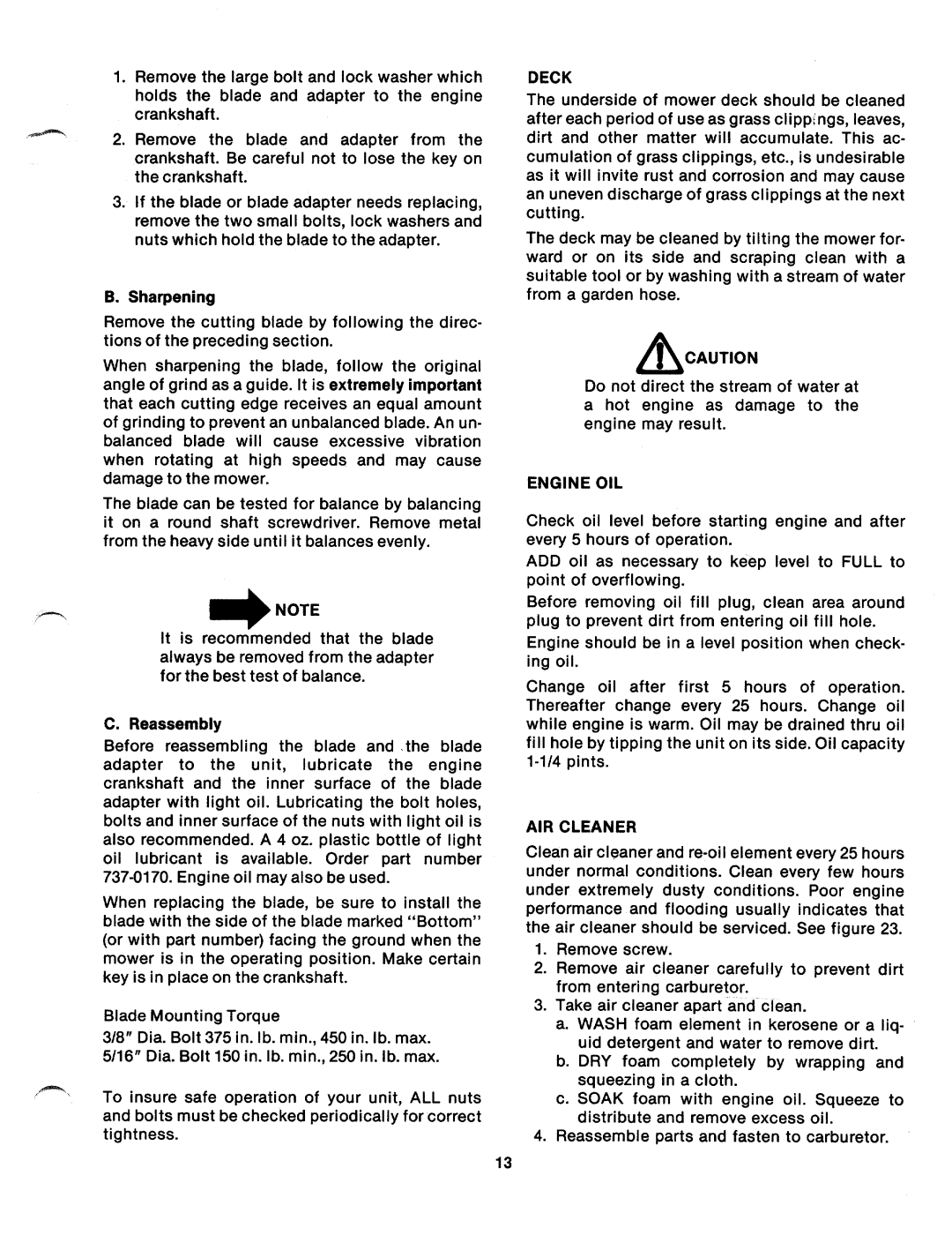 MTD 121-336A, 121-336-300 manual 