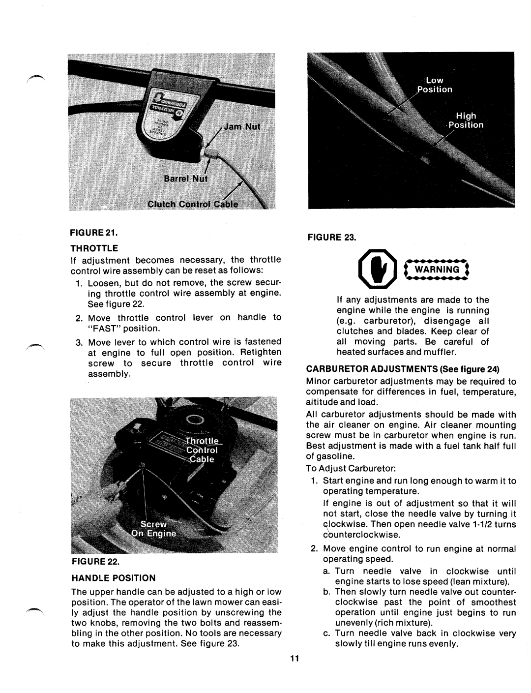 MTD 121-337A, 121-337-300 manual 