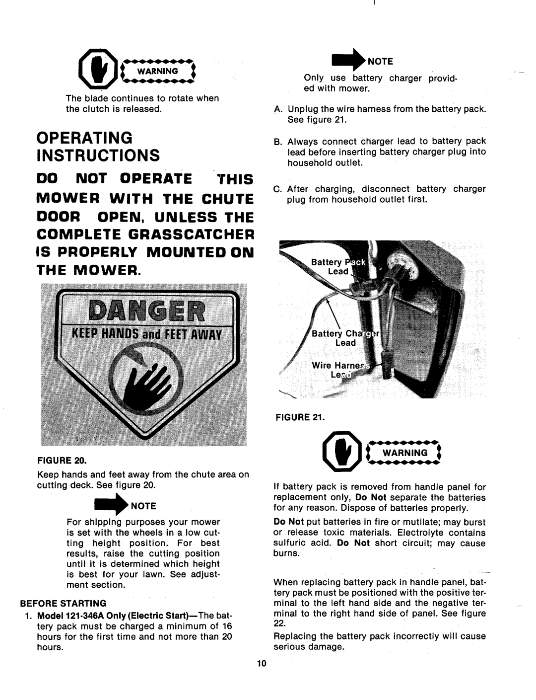 MTD 121-346A manual 