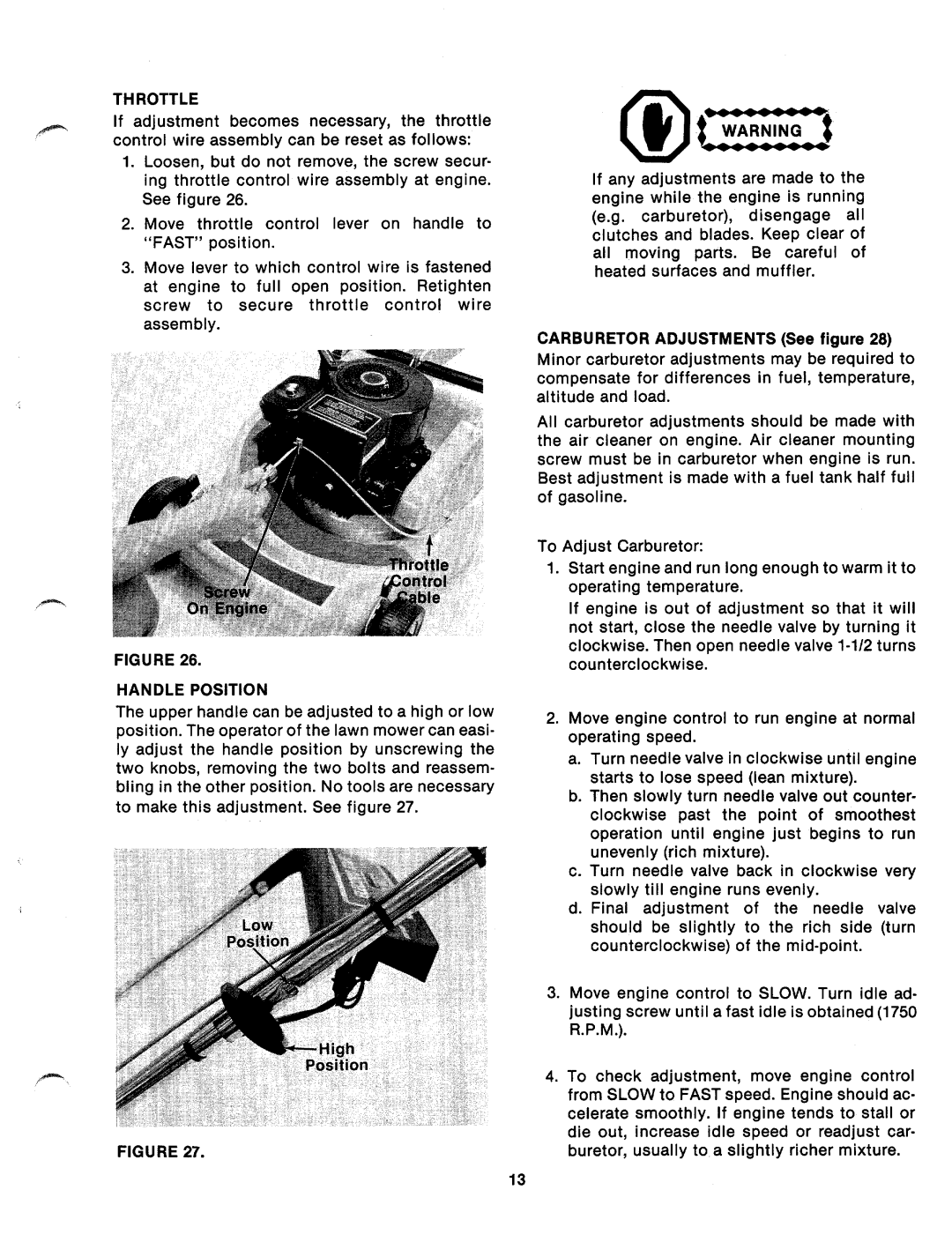 MTD 121-346A manual 