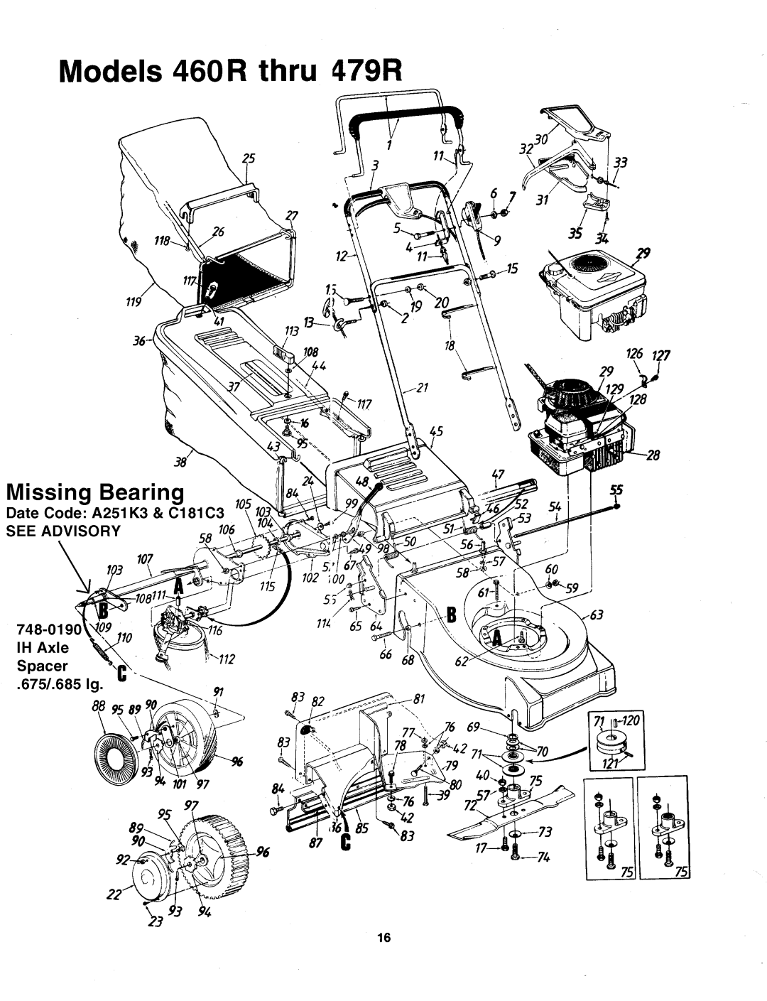 MTD 121-468R000, 121-473R000, 121-466R000, 121-460R000, 121-464R000, 121-469R000, 121-465R000, 121-462R000, 121-472R000 manual 