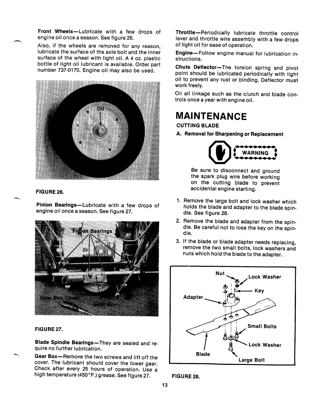 MTD 121-550A manual 