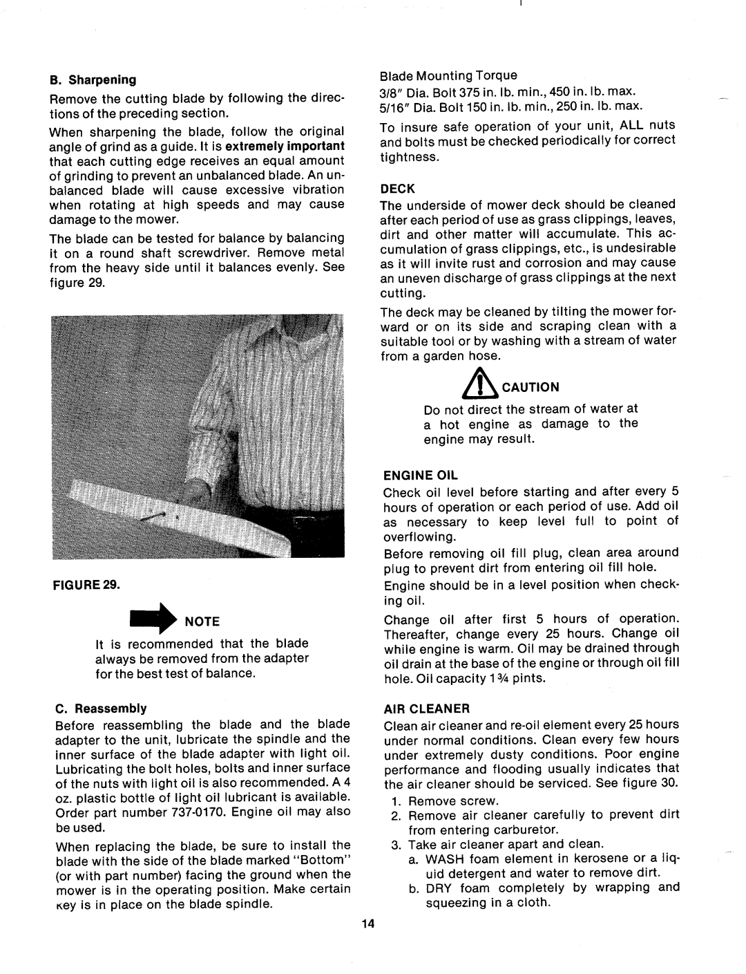 MTD 121-550A manual 