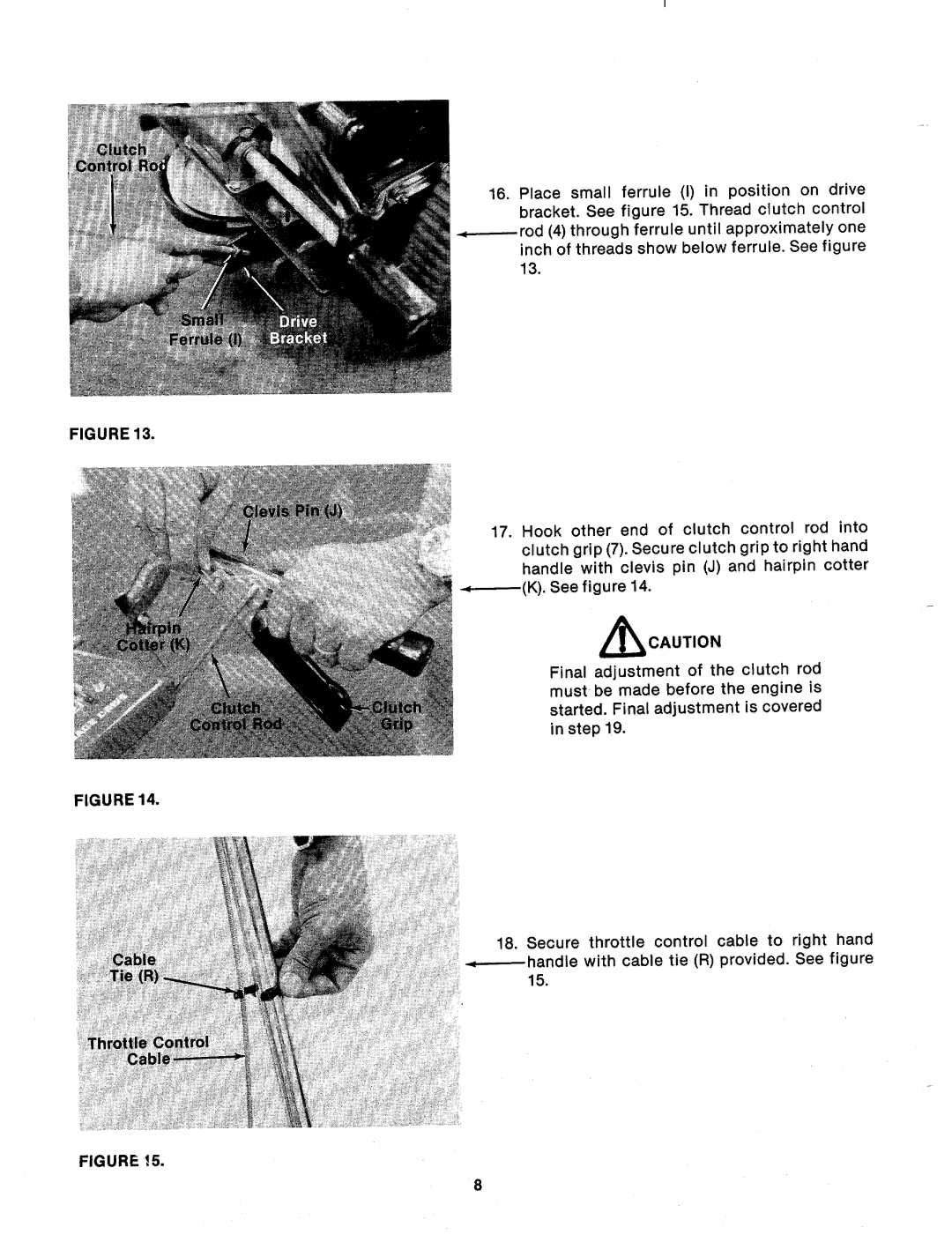 MTD 121-550A manual 