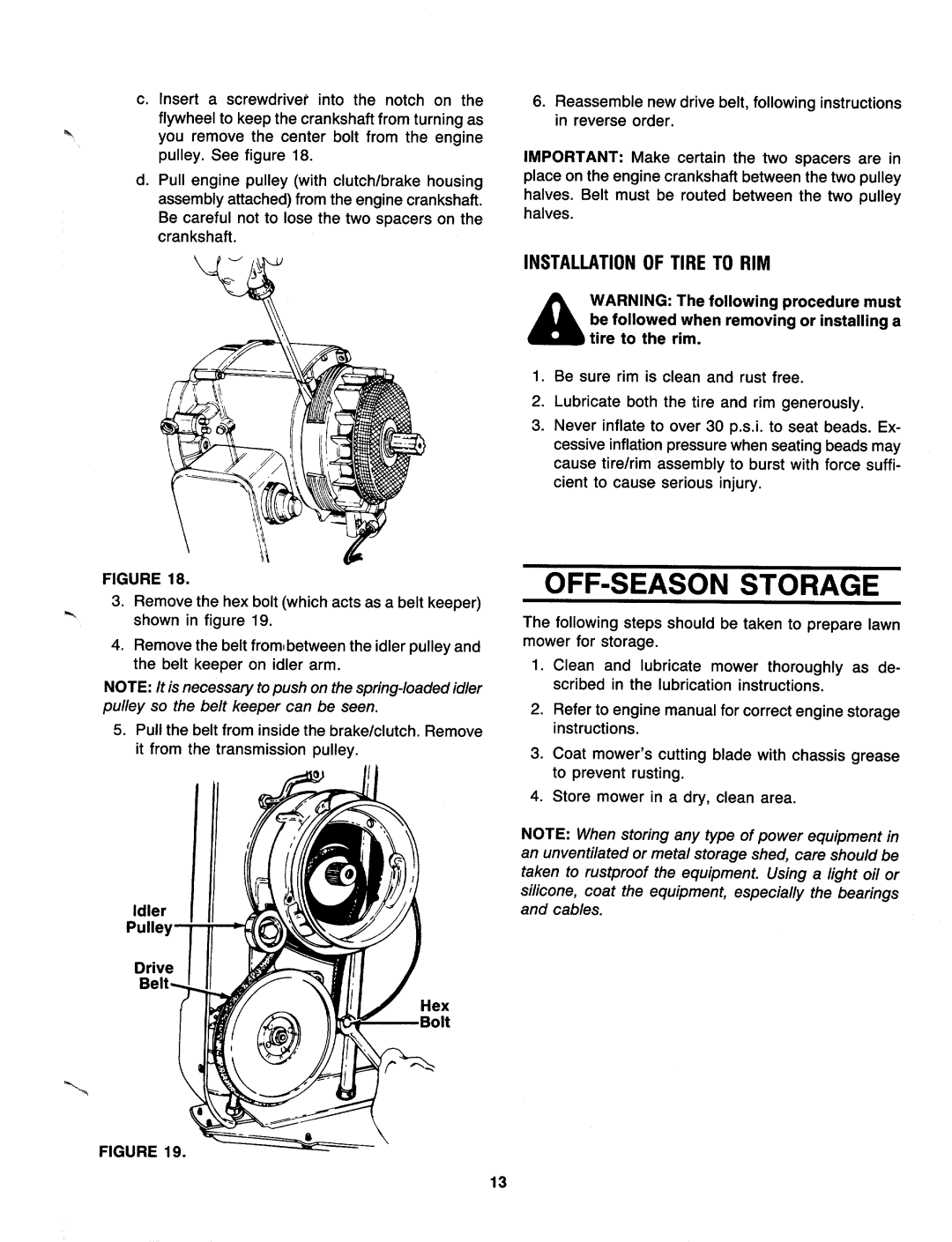 MTD 121-560B000 manual 