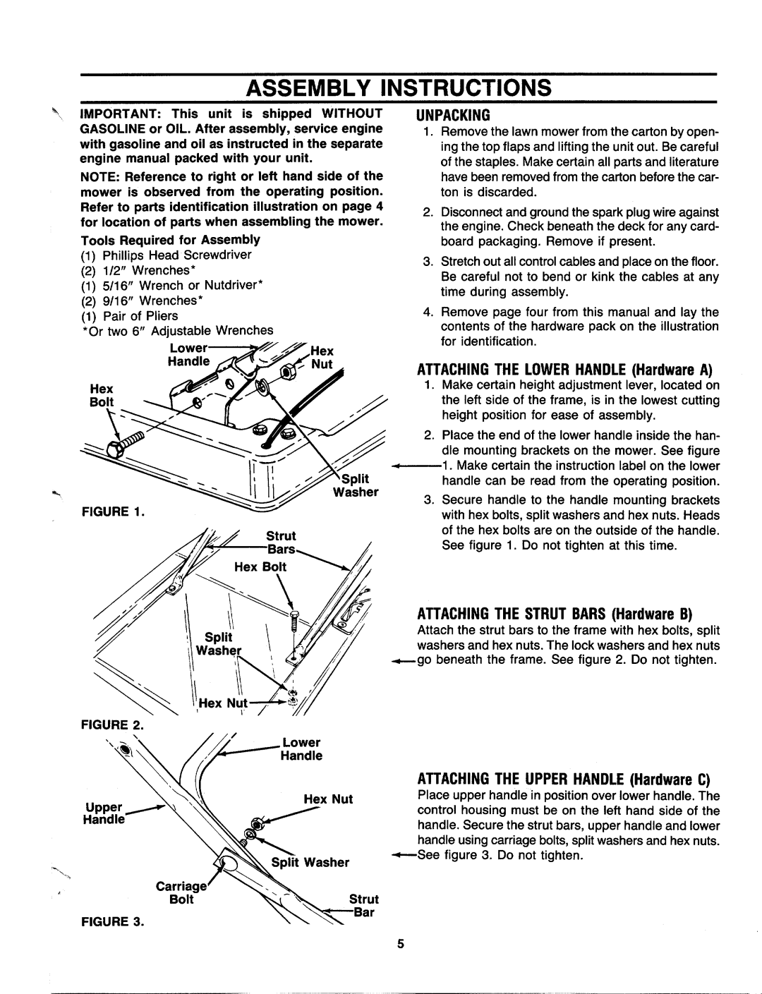 MTD 121-560B000 manual 