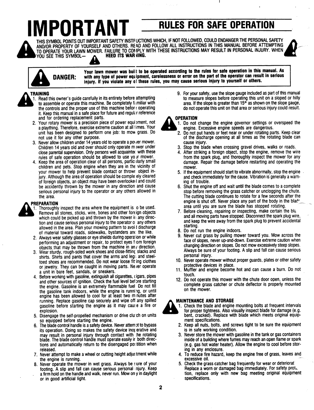 MTD 121-838E000 manual 