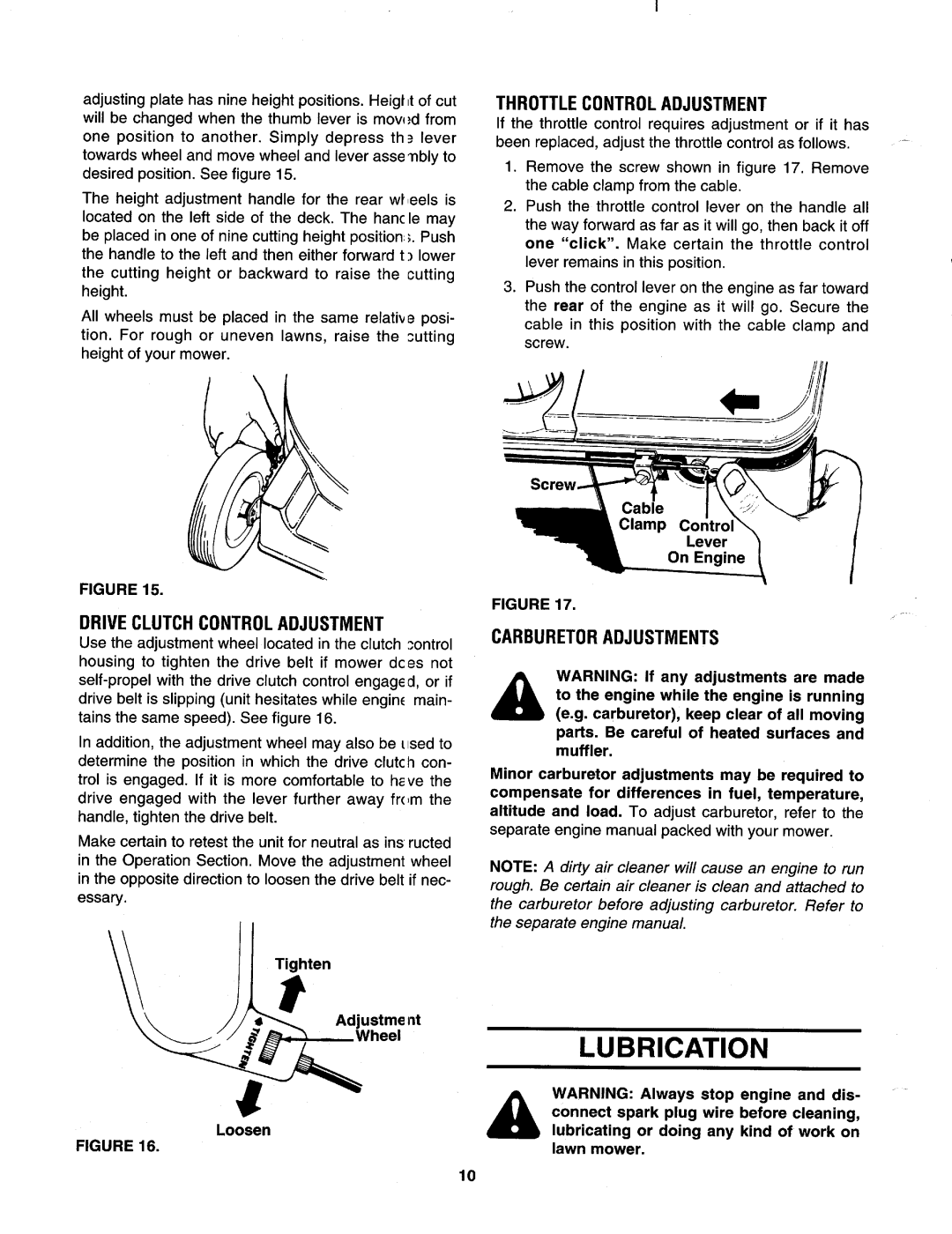 MTD 122-528R000, 122-526R000 manual 