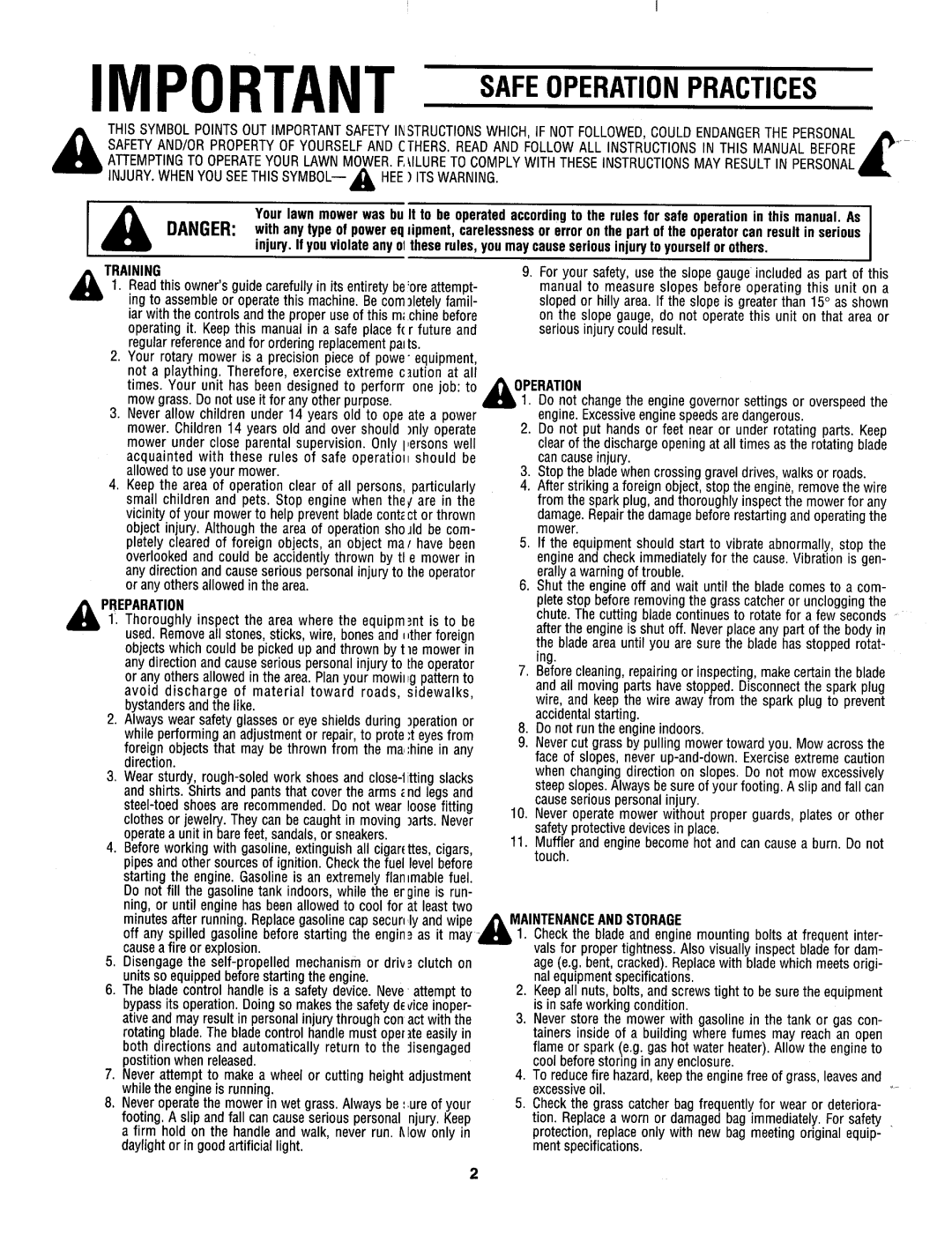 MTD 122-528R000, 122-526R000 manual 