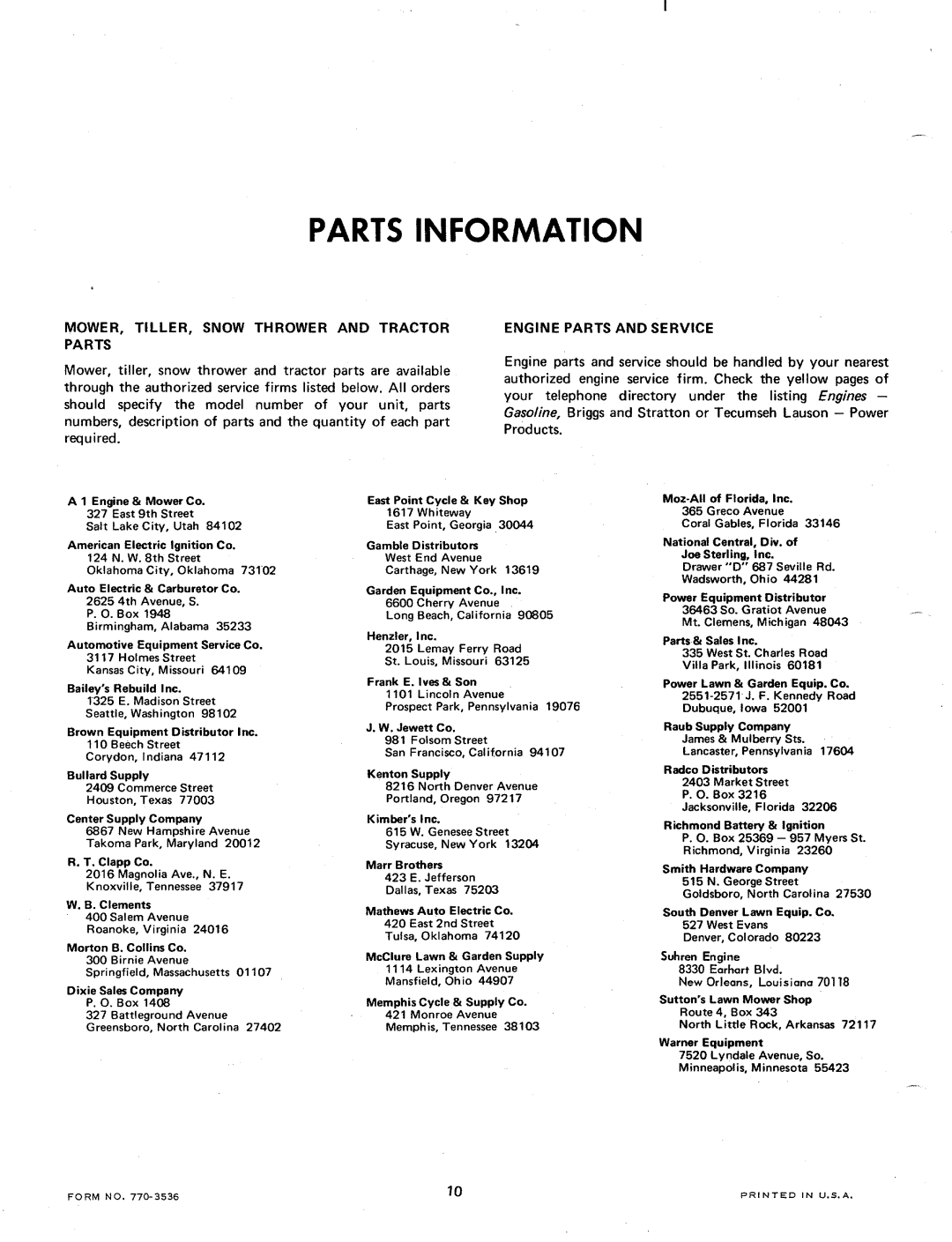 MTD 122-550 manual 