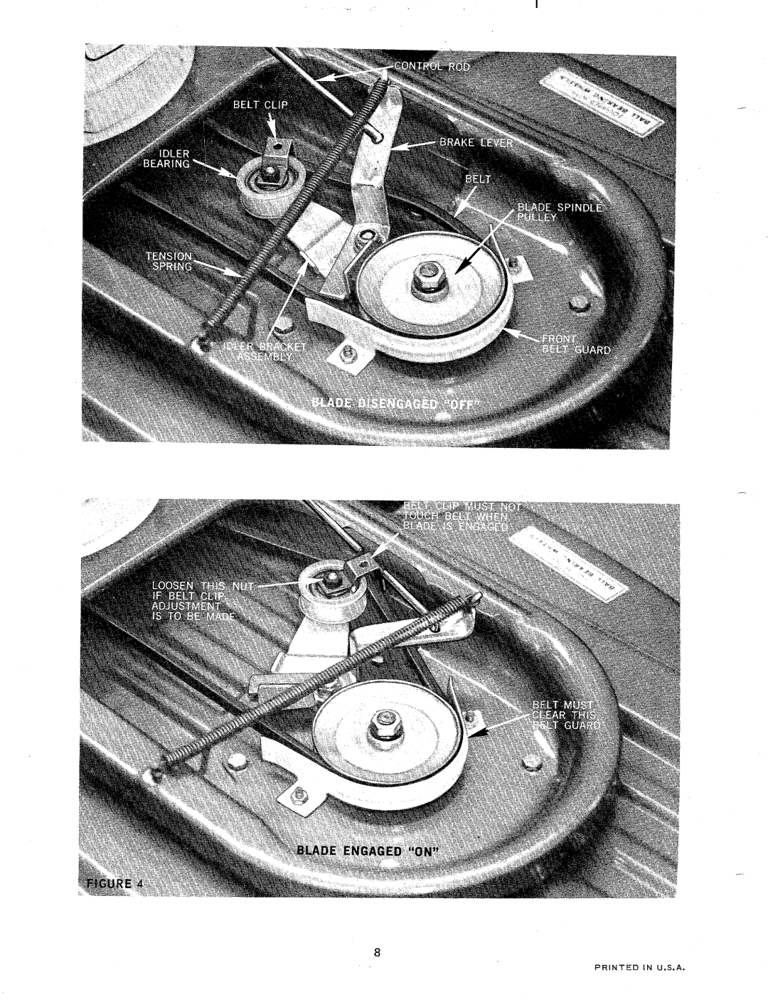 MTD 122-550 manual 