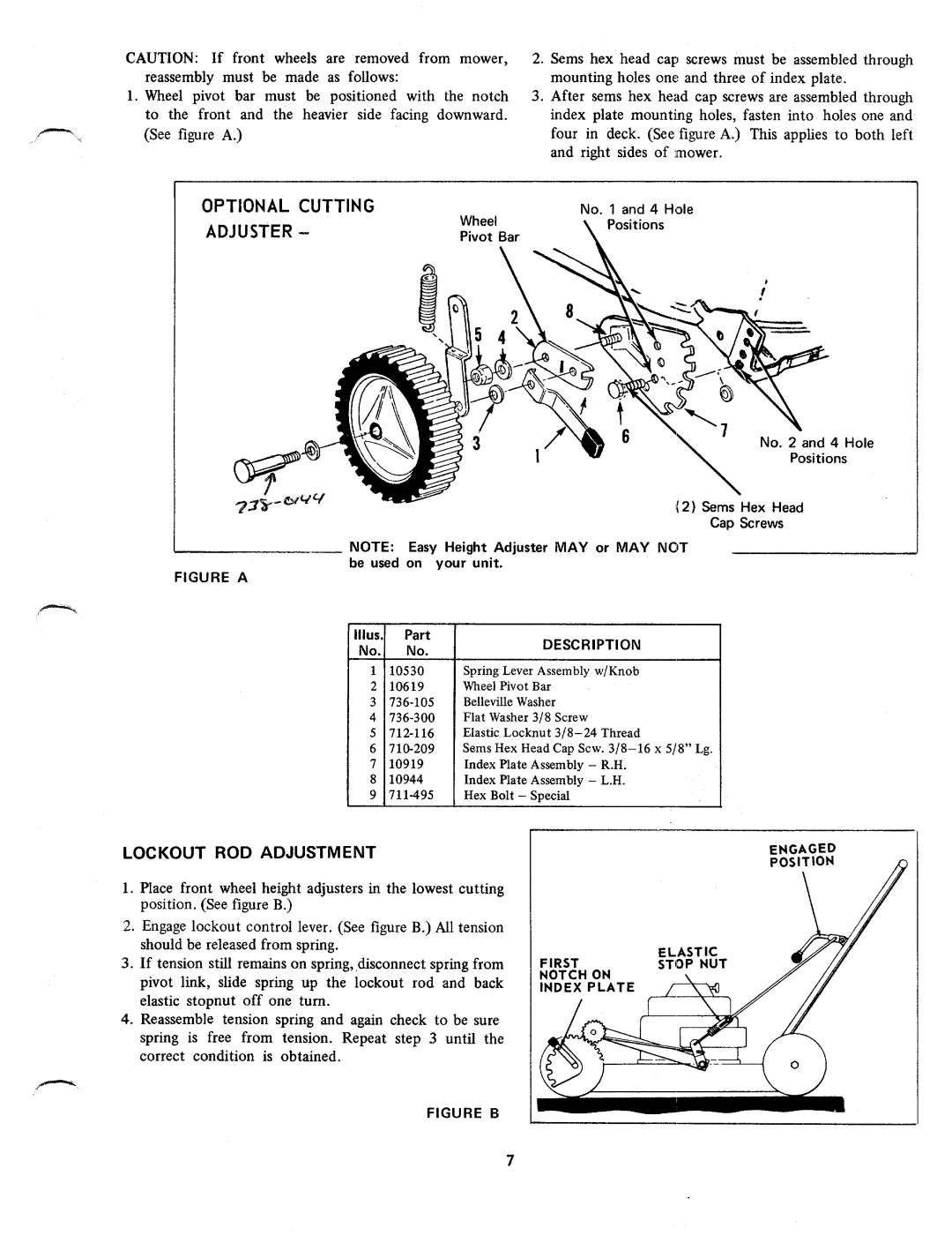 MTD 1222-940 manual 