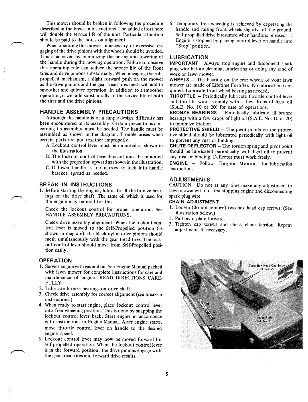 MTD 1222-940 manual 