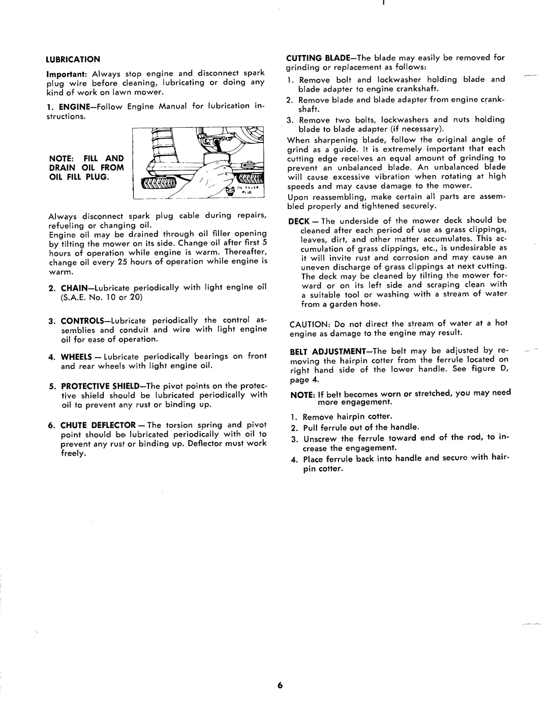 MTD 122690, 122-690, 122-692 manual 