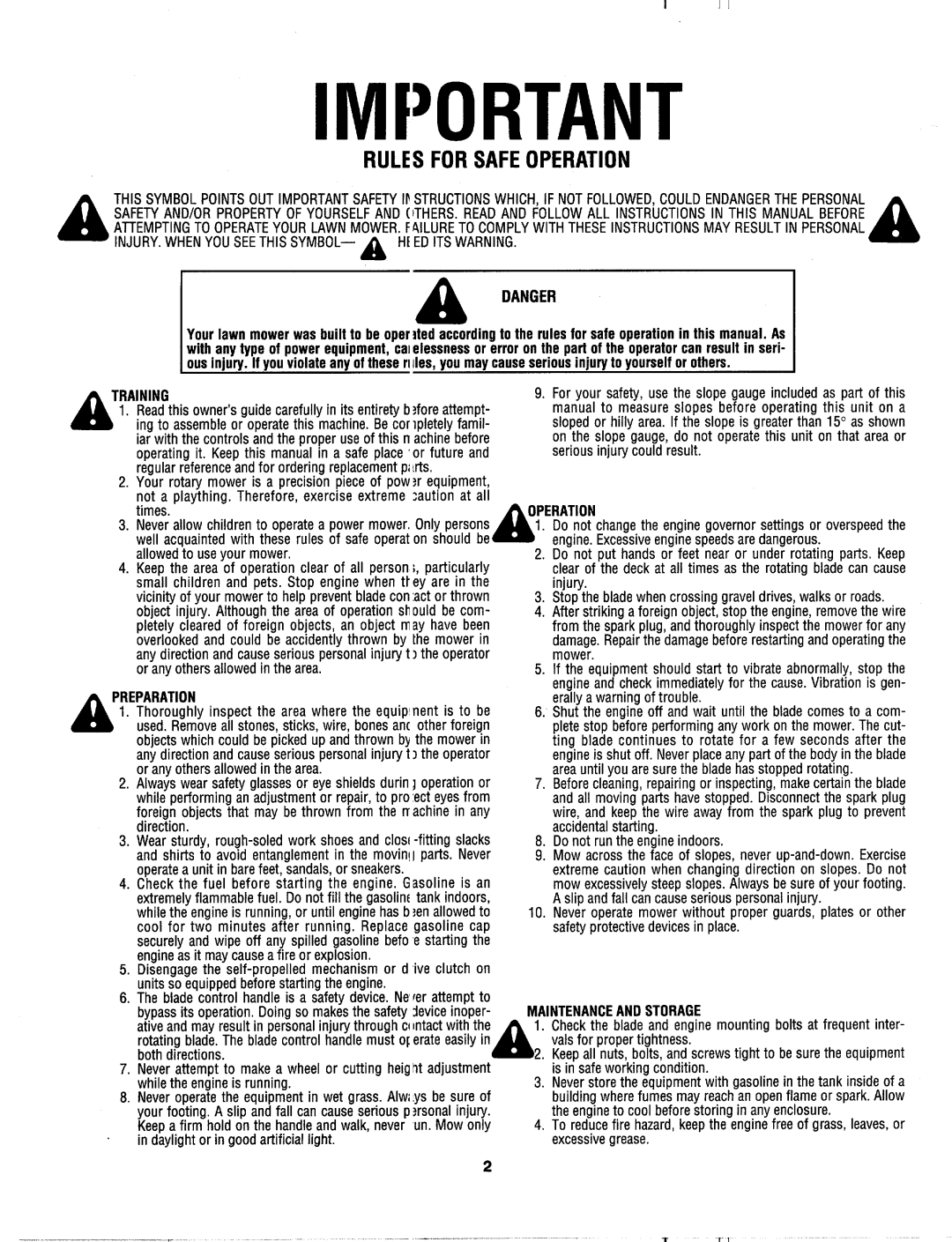 MTD 123-118F000, 123-117A000 manual 