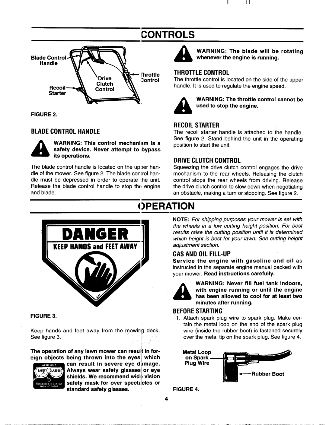 MTD 123-118F000, 123-117A000 manual 